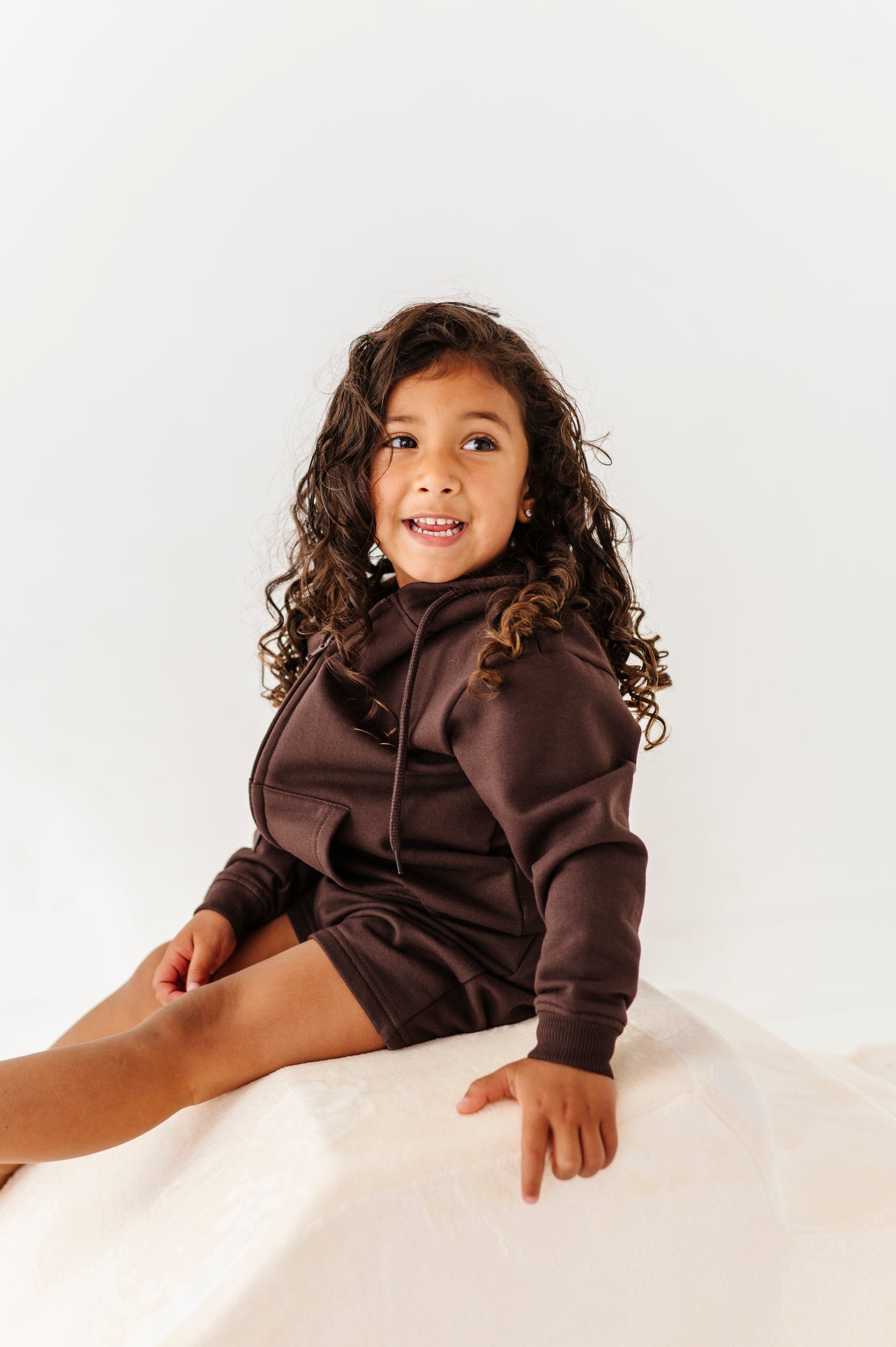 Espresso Zip-Up Hoodie