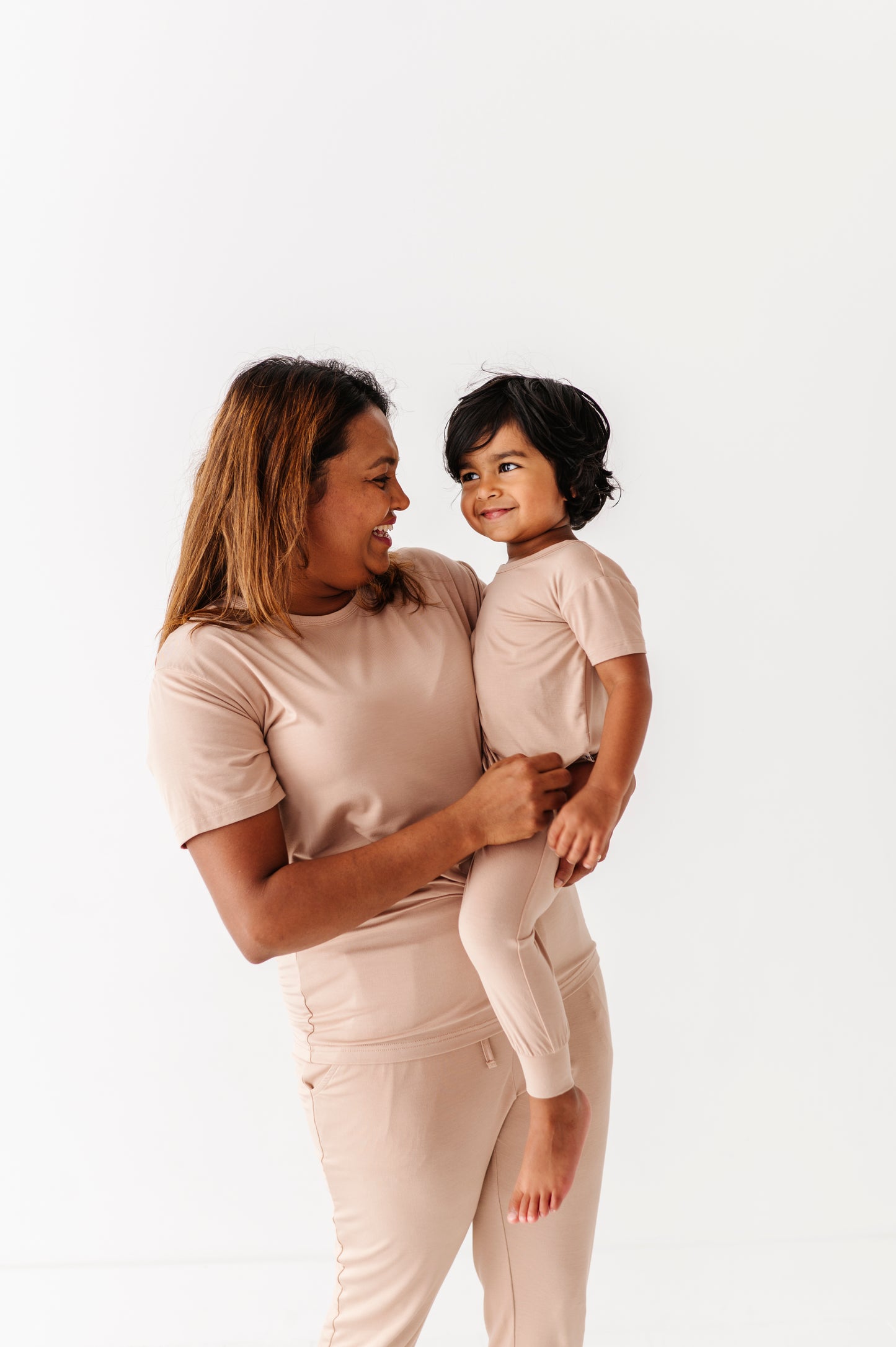 Sand Neutrals Kids Jogger Set