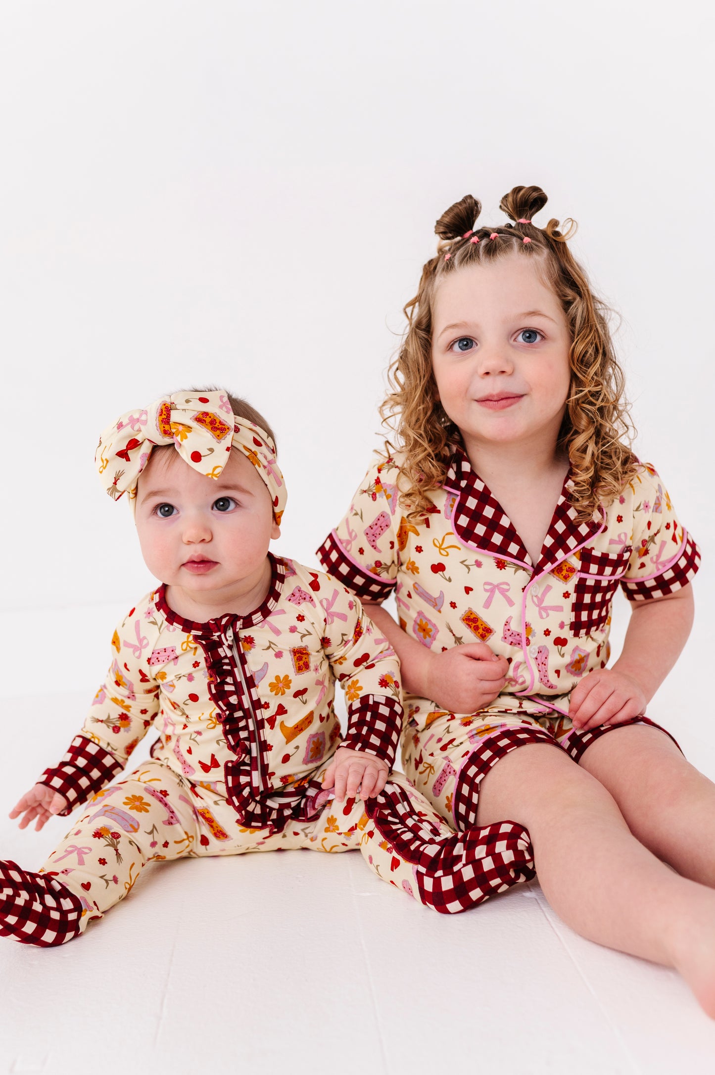 Howdy Honey Button Up Short Set