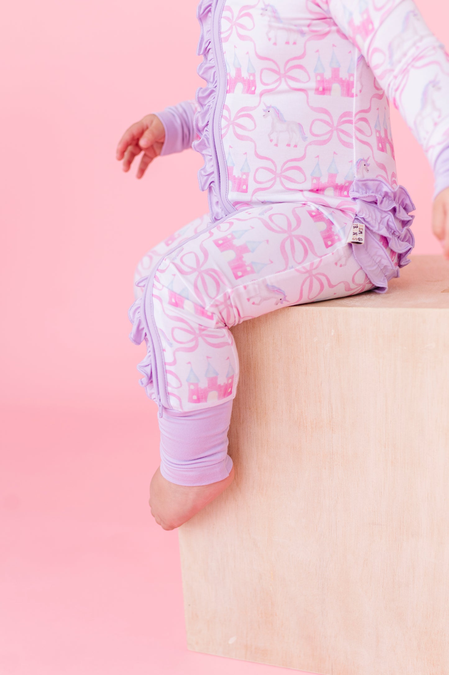 Unicorn Dreams Ruffle Zippy