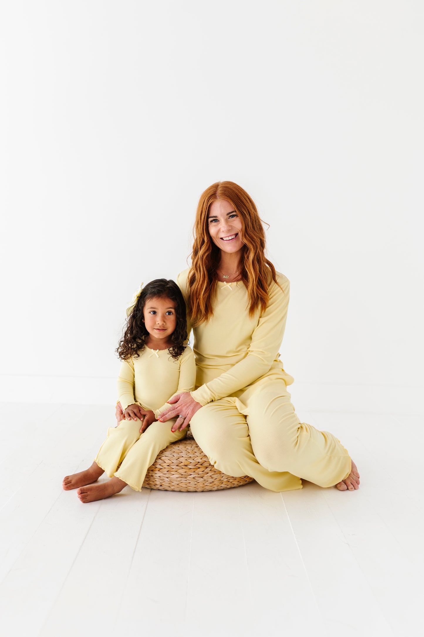 Lemon Drop Ribbed Adult Set