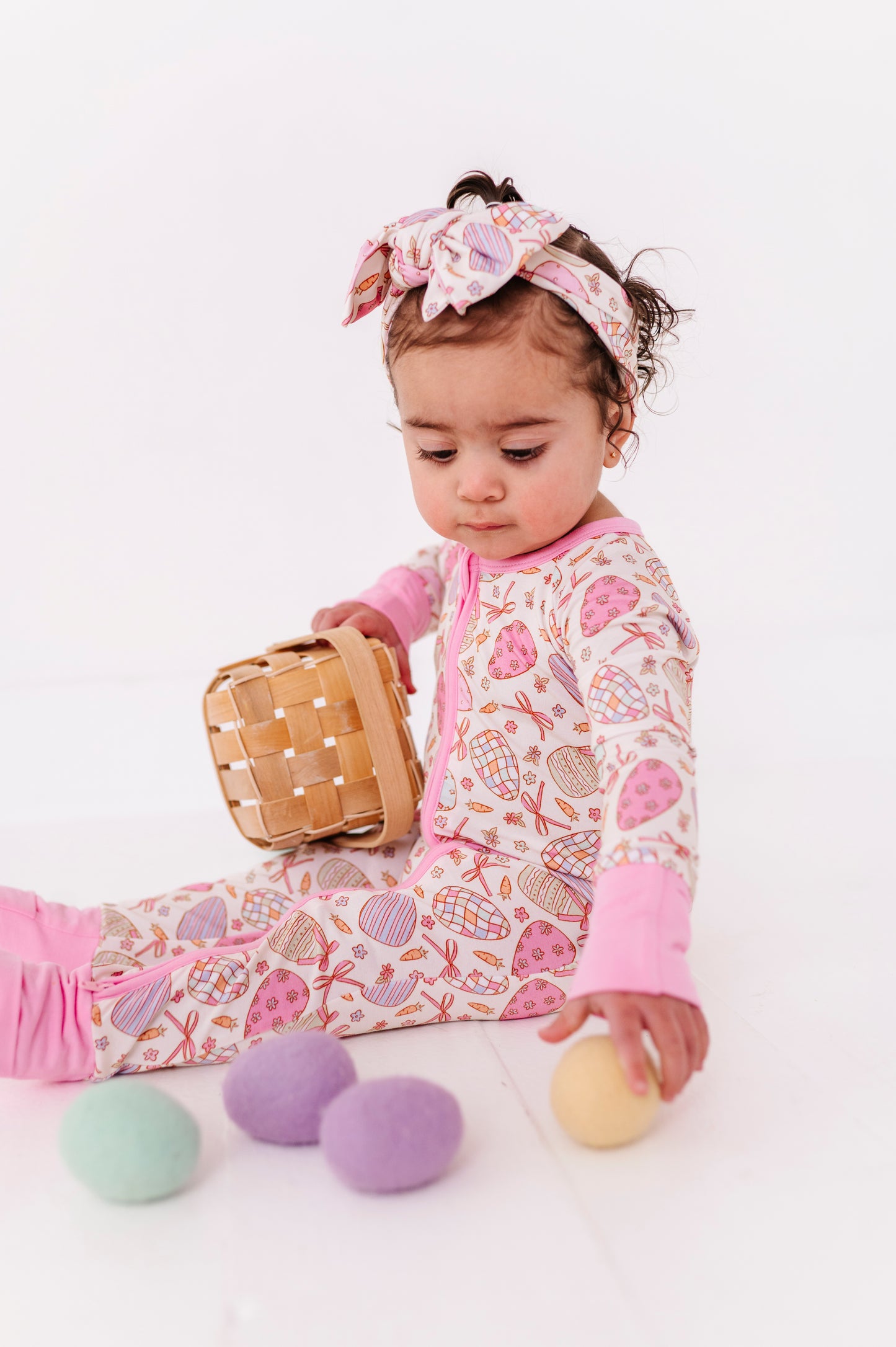 Golden Bunny Trails Top Knot Bow