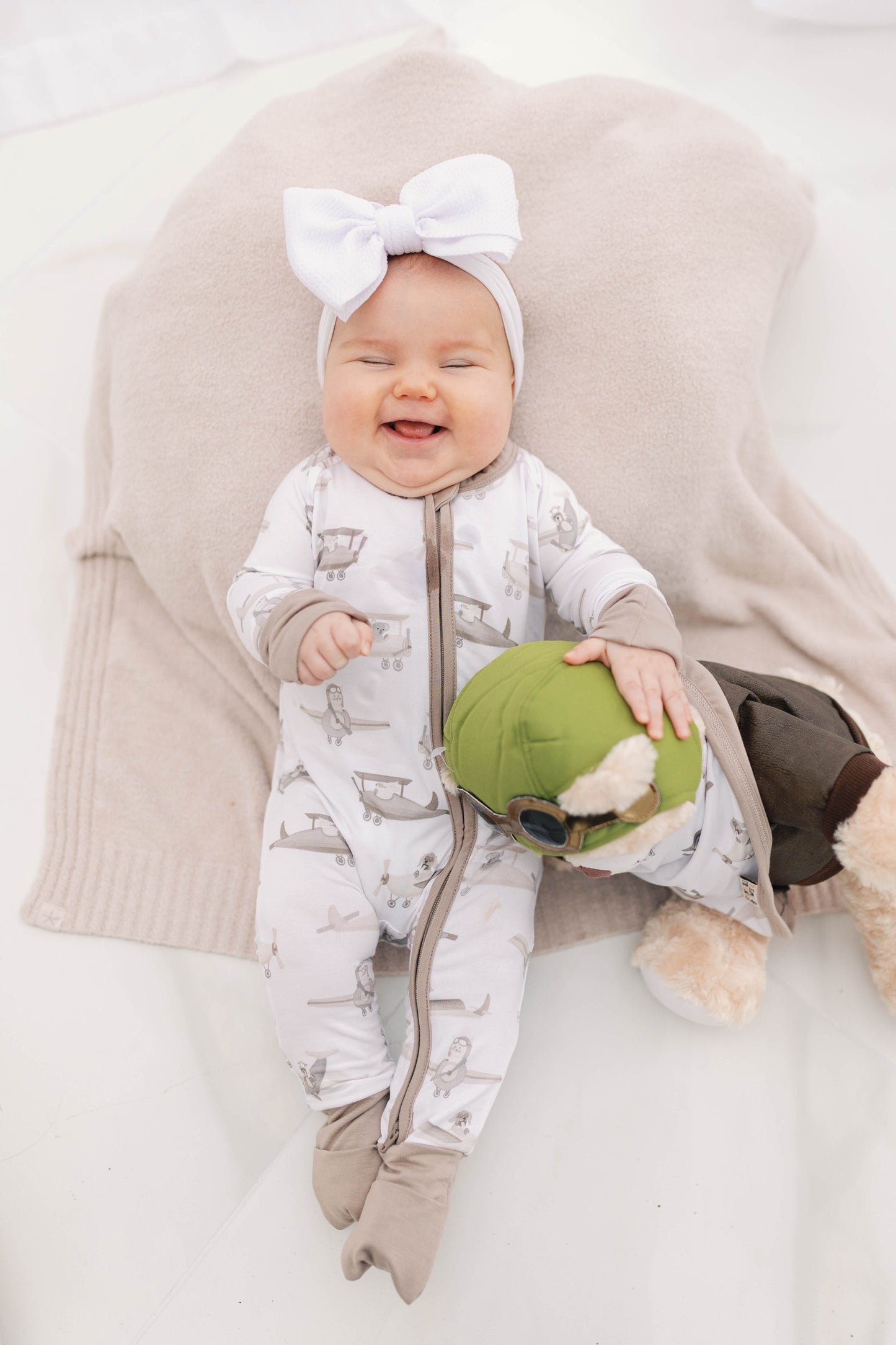 Katy’s Flight Crew Zippy Romper