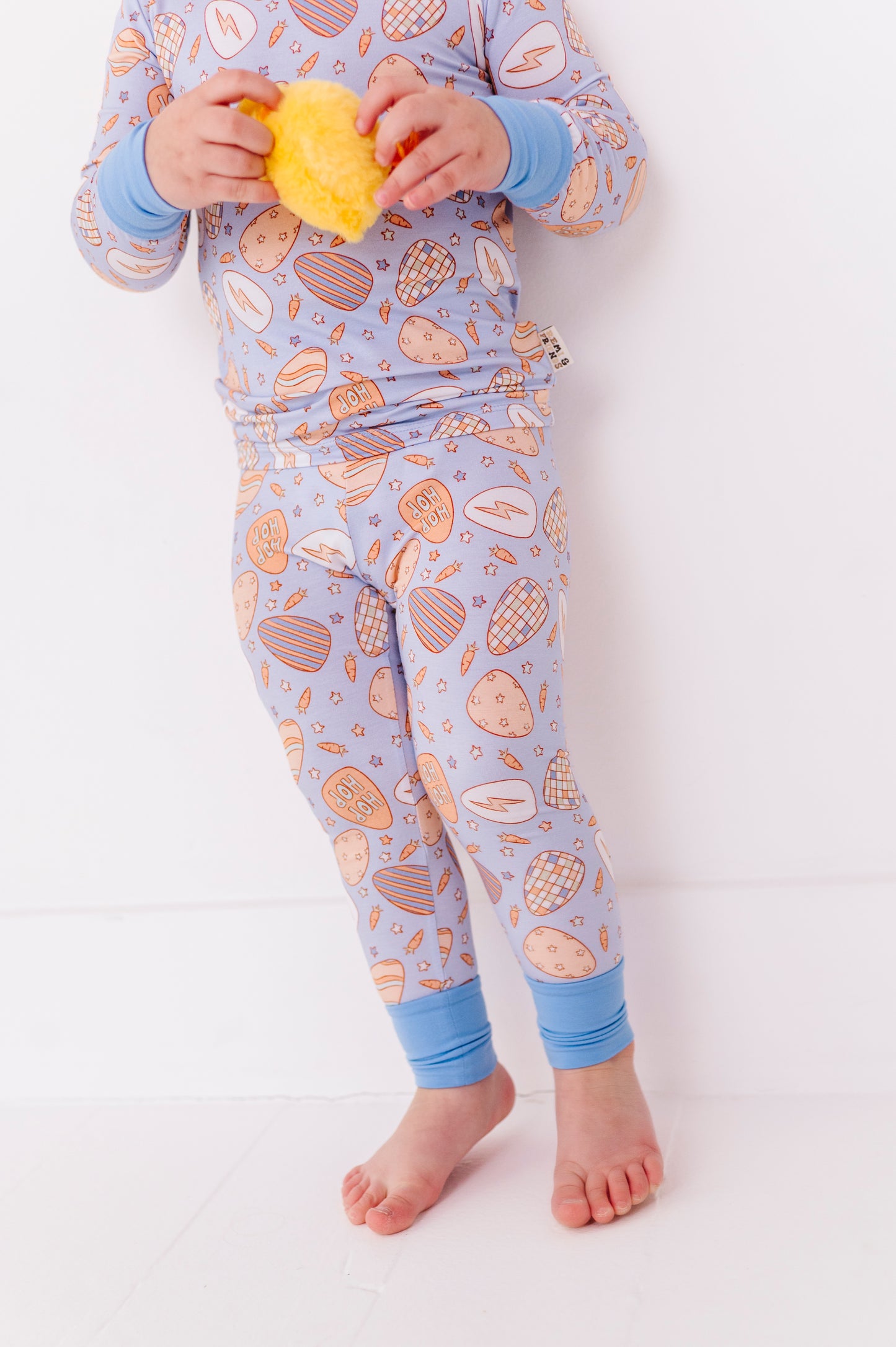 Carrot Patch Blue Long Set