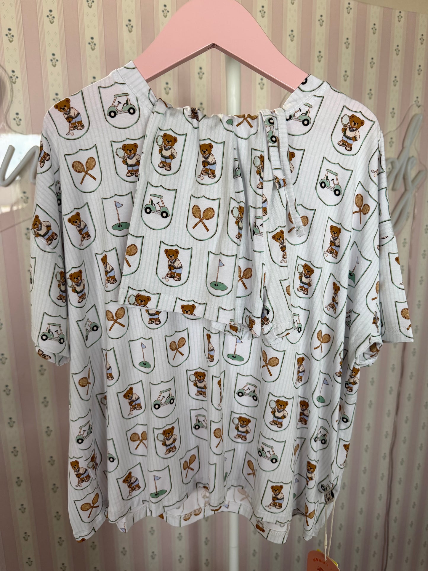 Country Cubs Drawstring Short Set