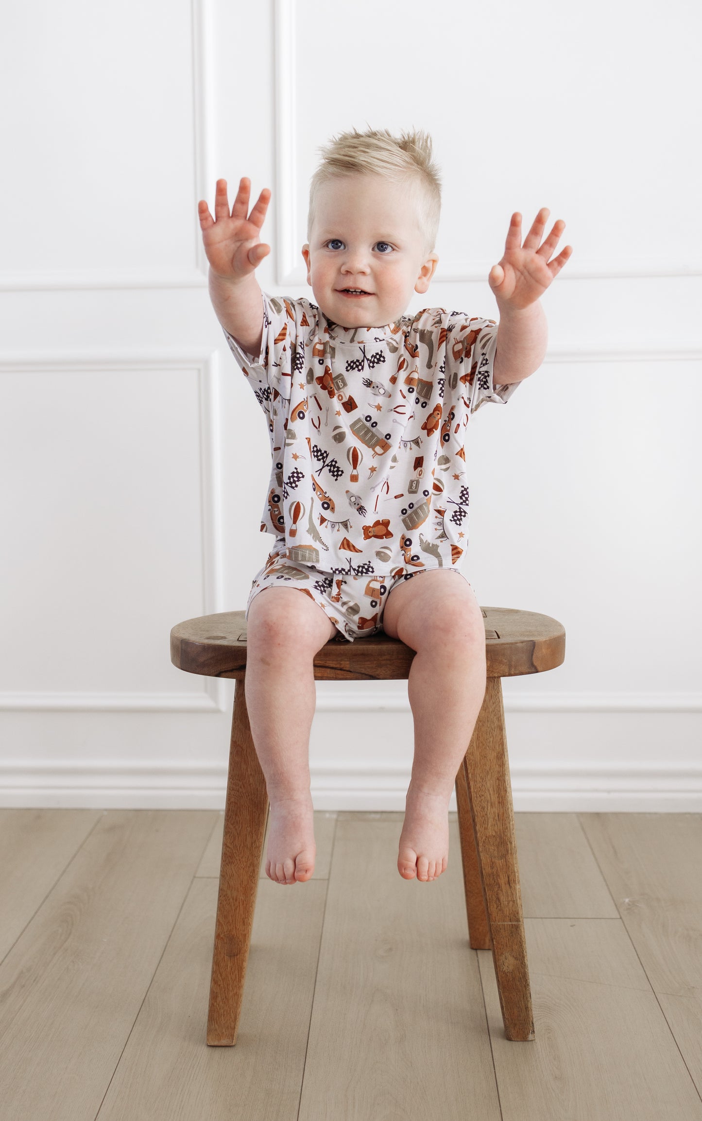 Boys Toys Drawstring Short Set