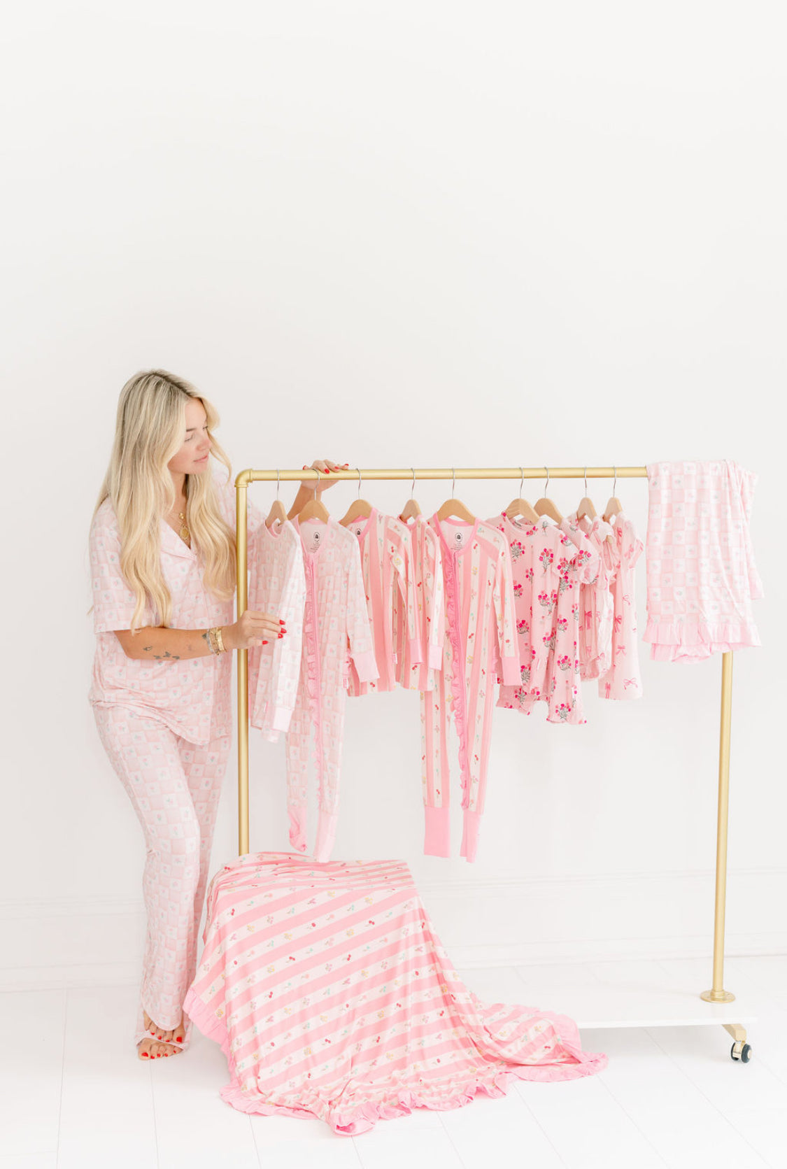 Georgia Checkerboard Woman’s Button Up Set