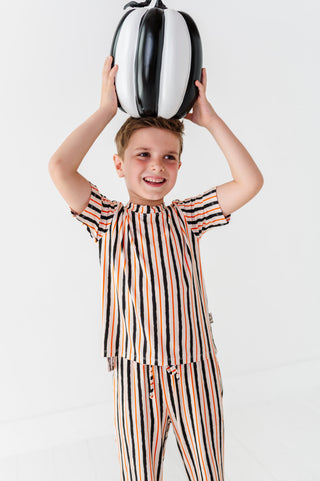 Waverly Stripe Drawstring Pant Set (EST SHIP TIME 1-2 WEEKS)