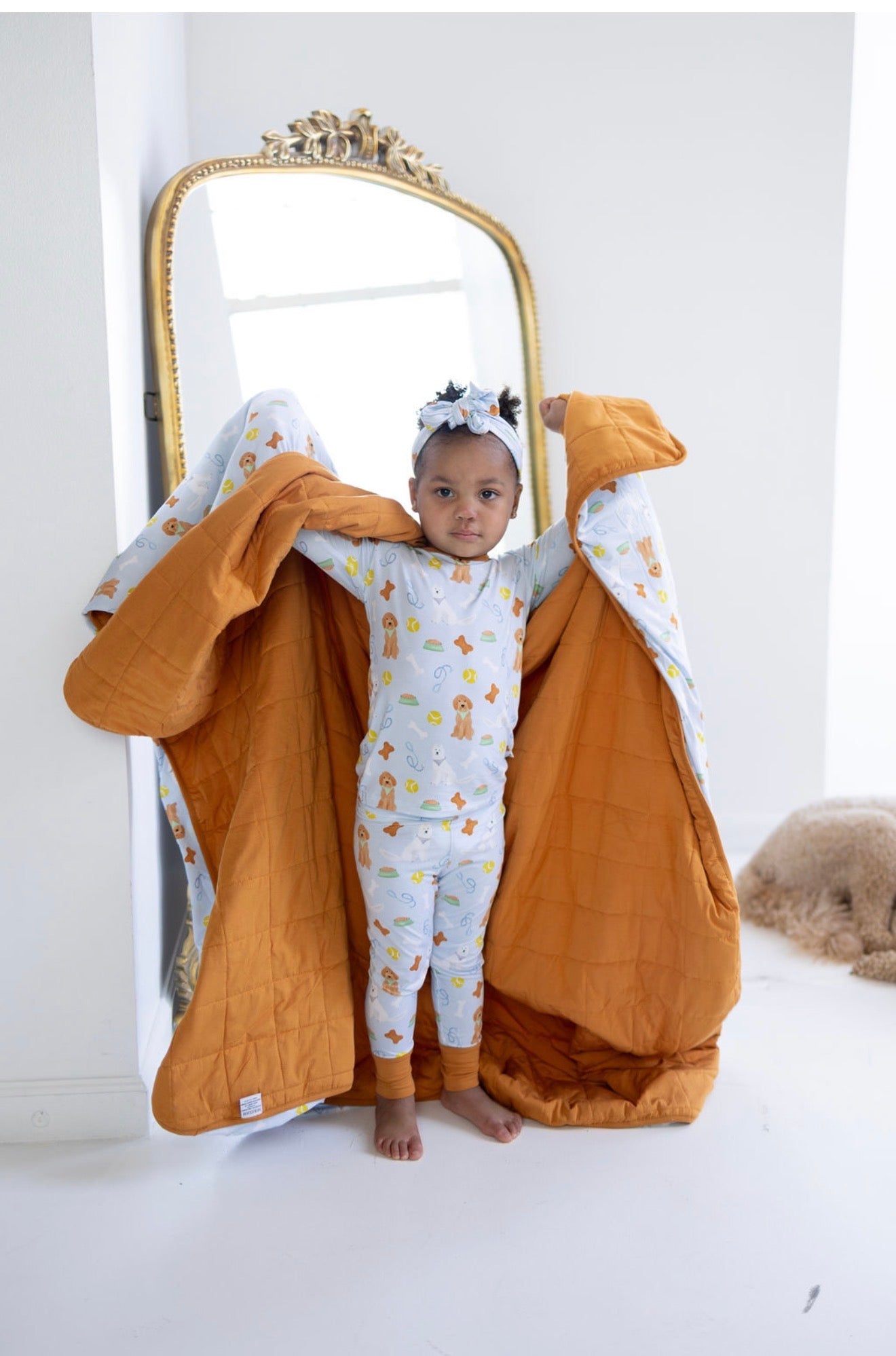 Puppy Dreams Cloud Quilted Blanket