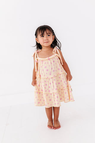 Buttercream Blossoms Tier Twirl Dress