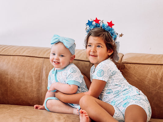 Star Spangled Smiles Short Set