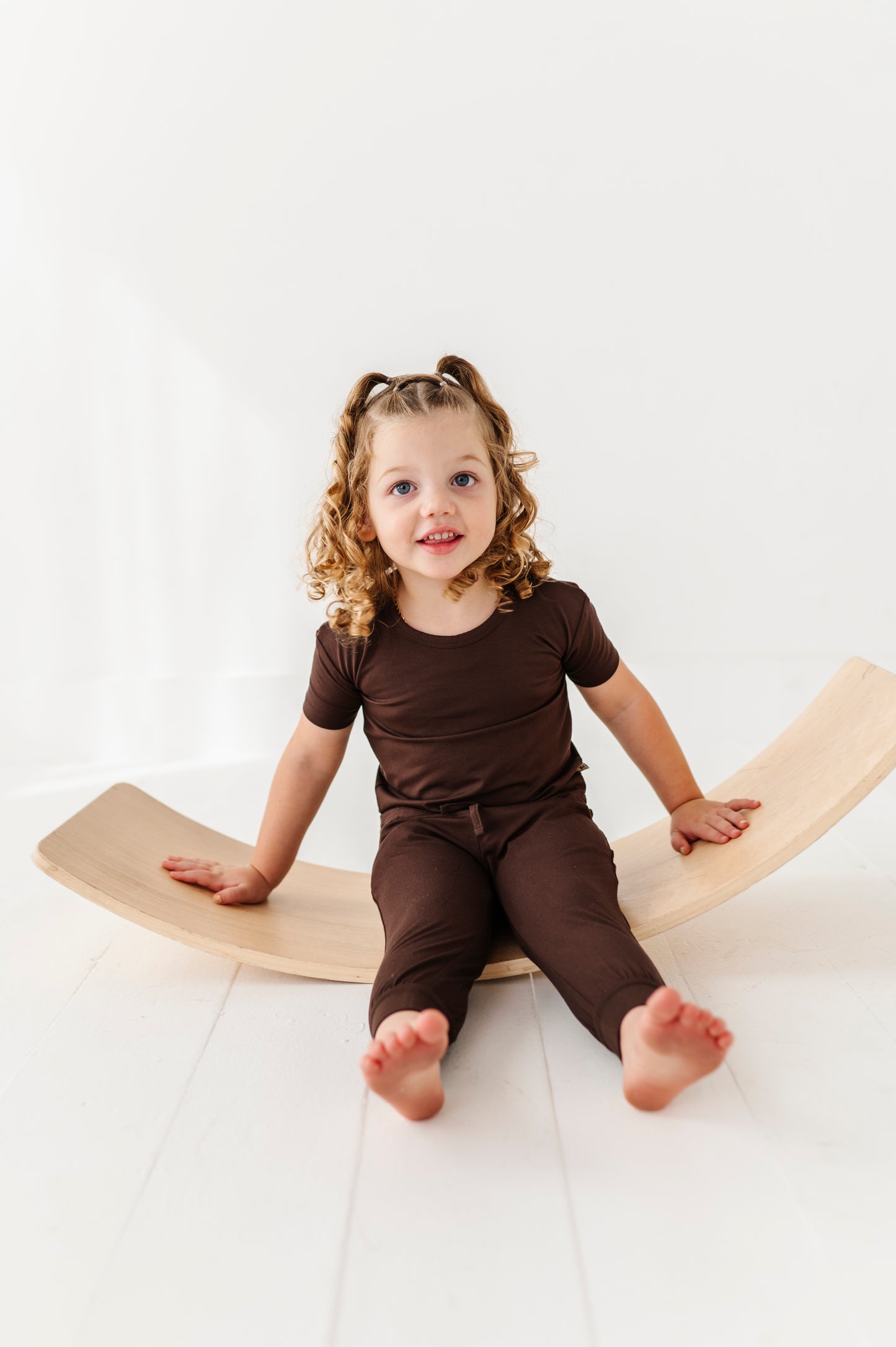 Espresso Neutrals Kids Jogger Set