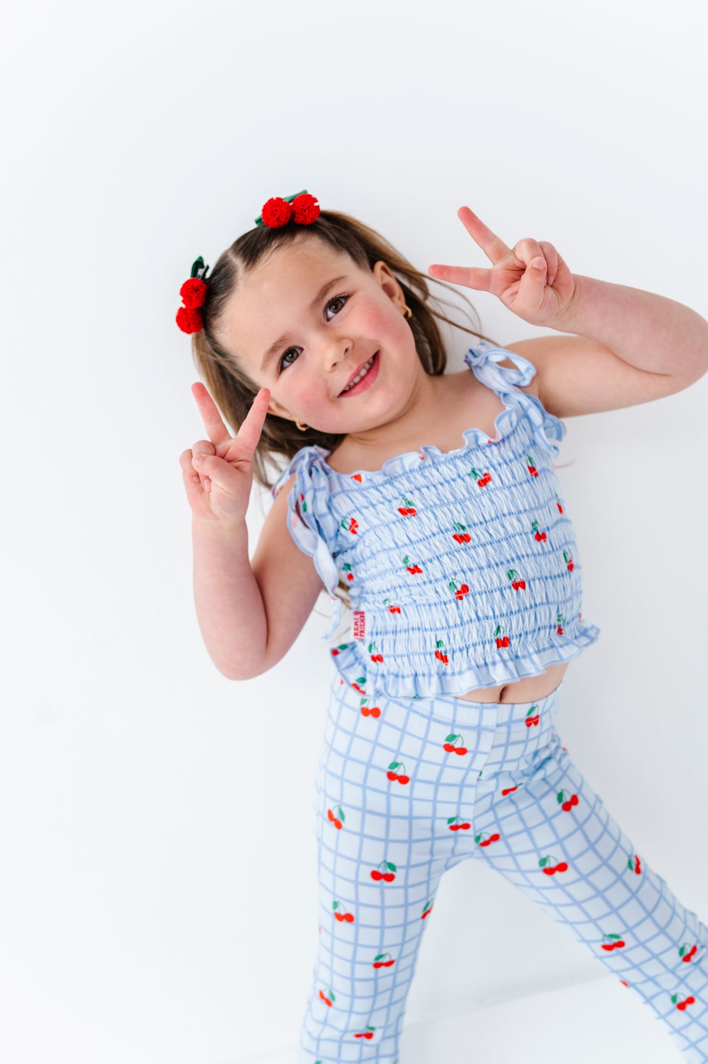 Cherry Pop Picnic Smocked Set