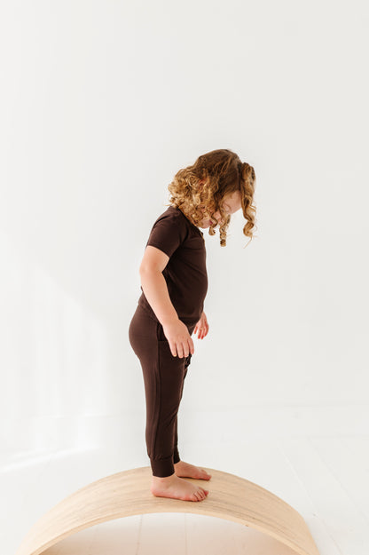 Espresso Neutrals Kids Jogger Set