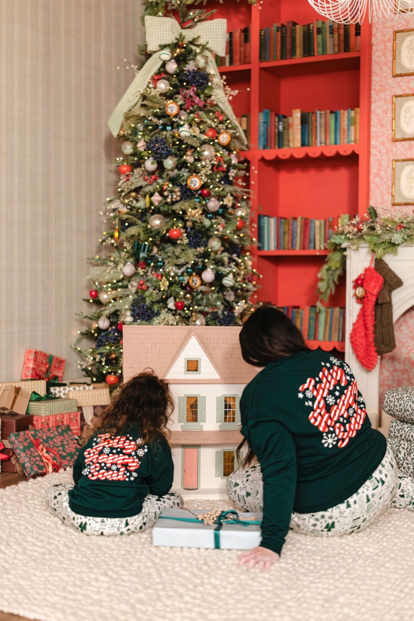 Jolly Happy Soul Kids Crewneck Sweatshirt