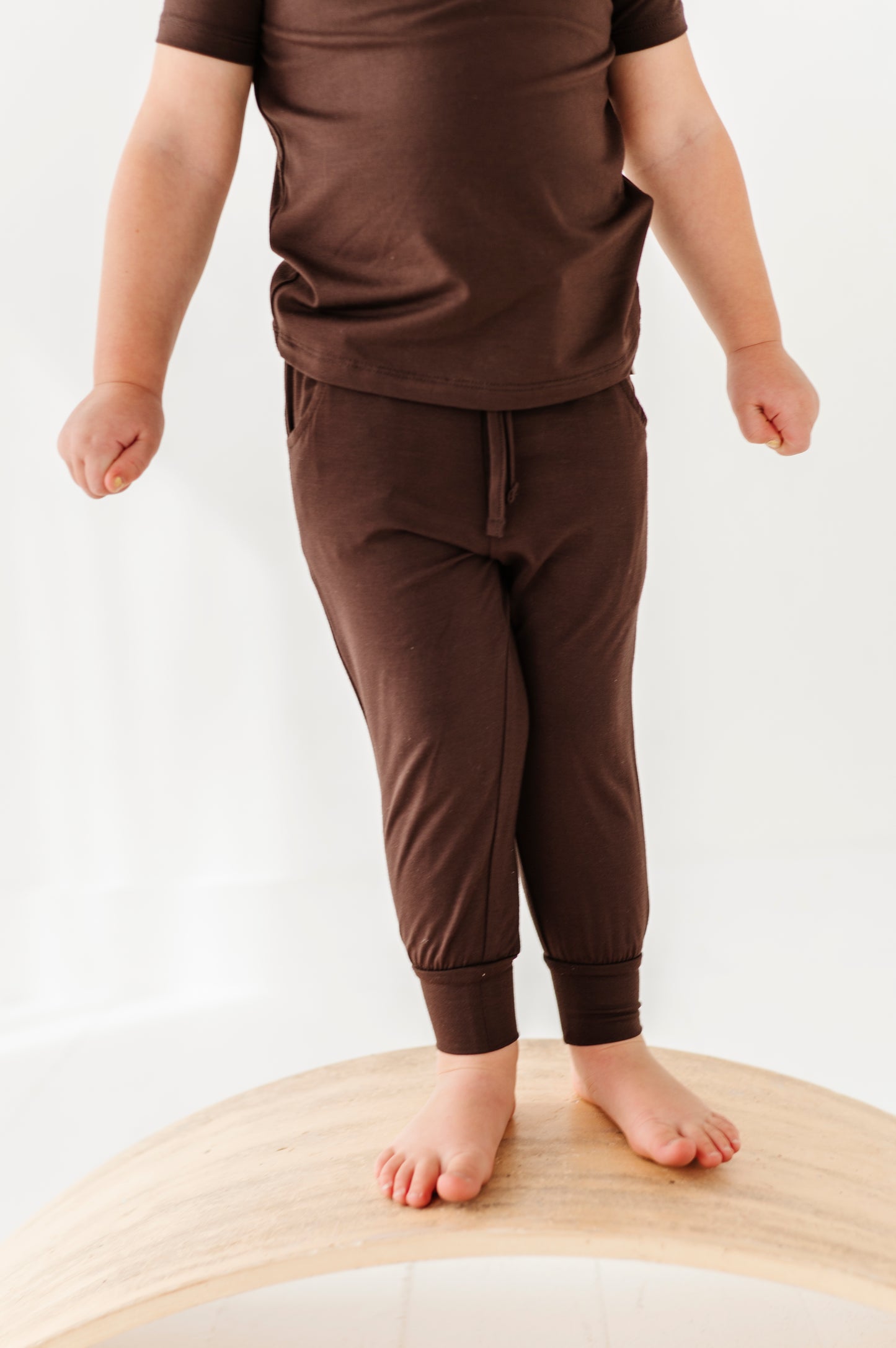 Espresso Neutrals Kids Jogger Set