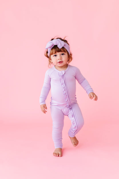Lilac Ruffle Zippy