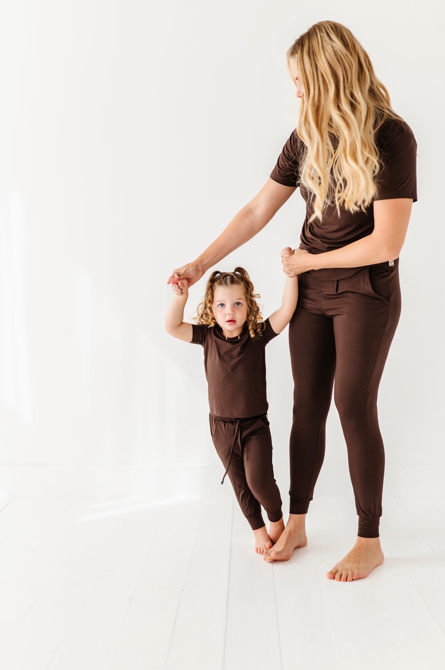 Espresso Neutrals Kids Jogger Set