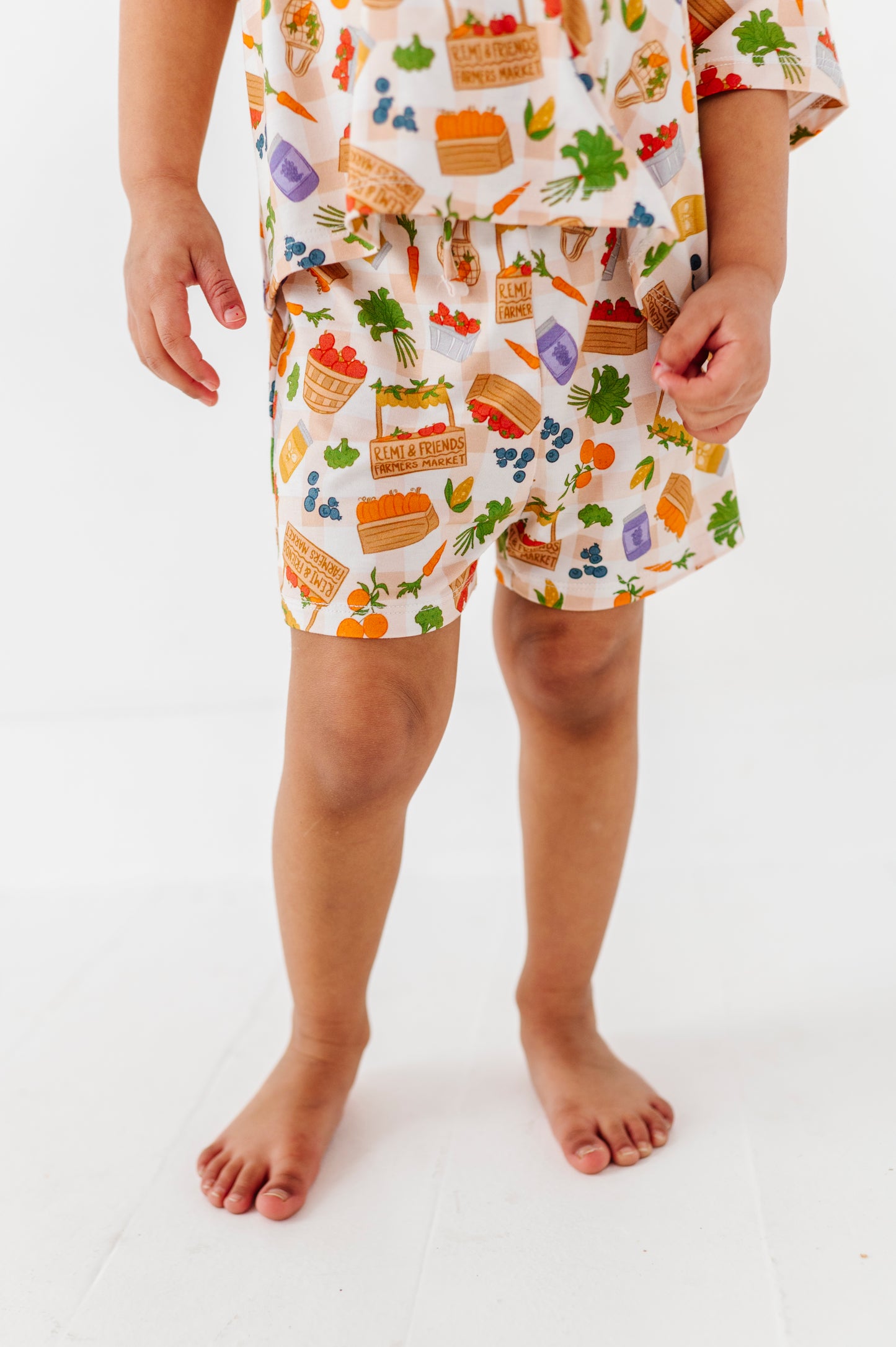 Farmers Market Drawstring Short Set