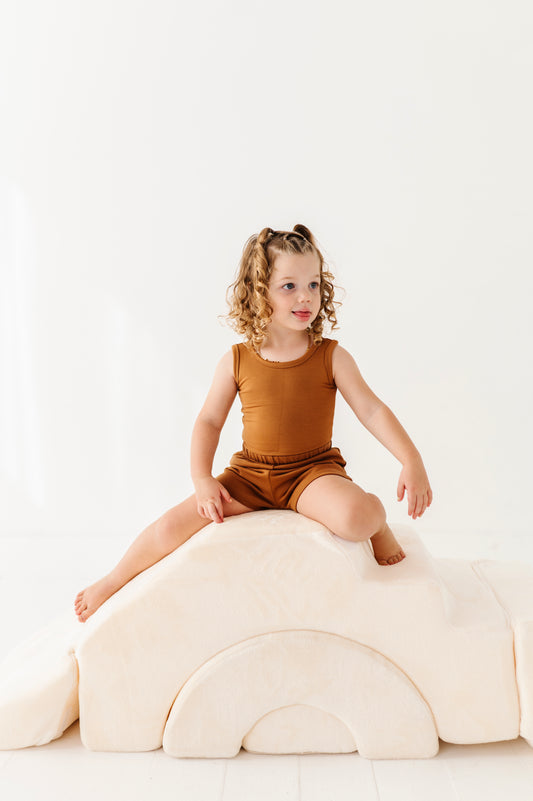 Cinnamon Tank Bodysuit