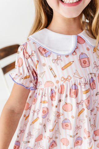 First Bell Blooms Collared Dress
