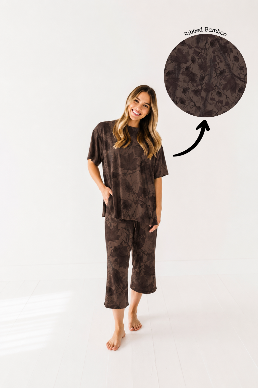 PRE-ORDER OCTOBER Chocolate Camo Adult Cropped Play Set