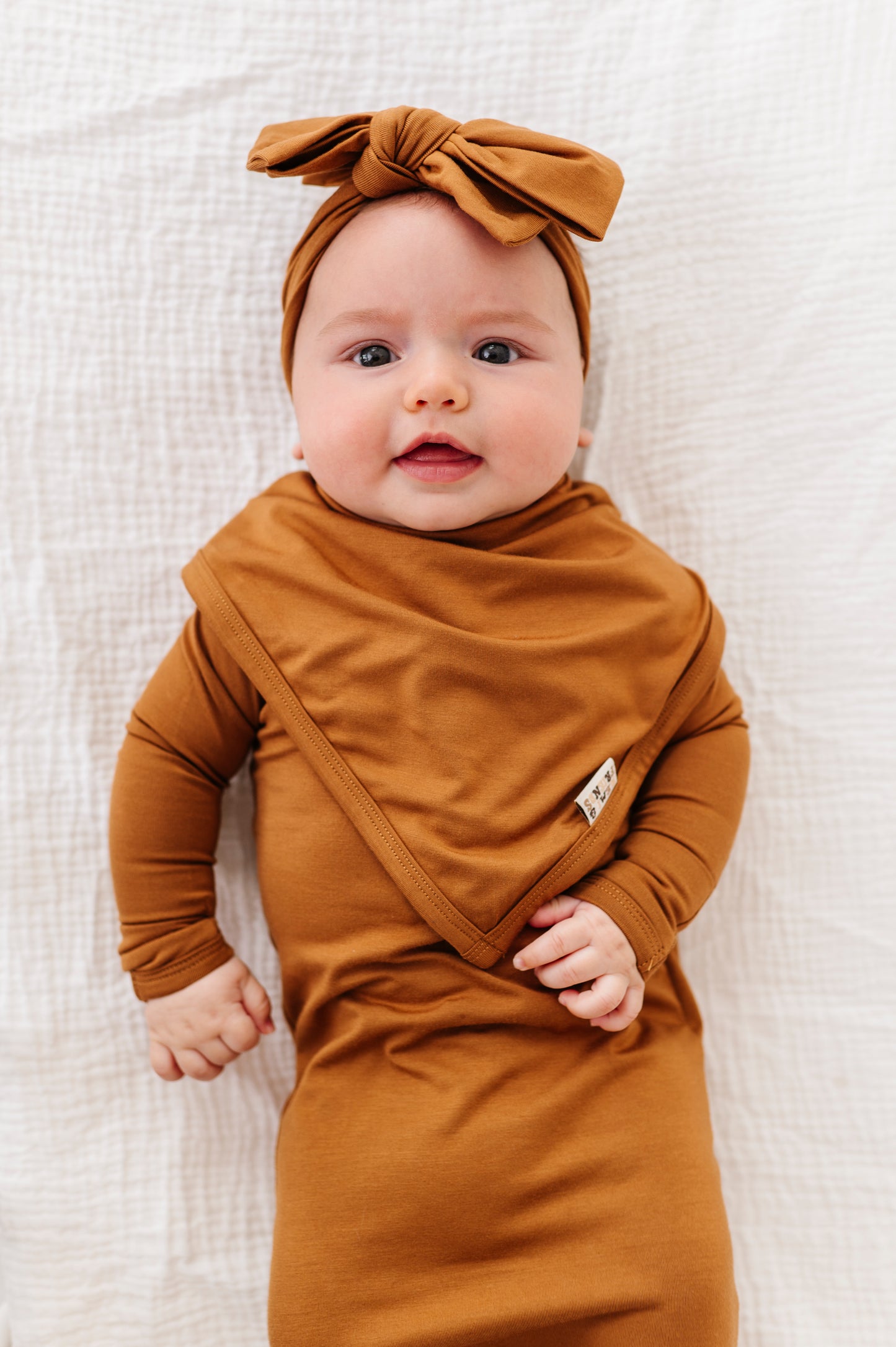 Cinnamon Bandana Bib