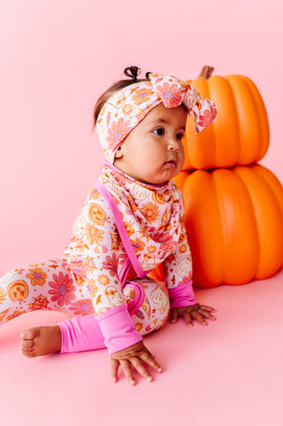 Groovy Ghouls Bandana Bib (EST SHIP TIME 7-10 DAYS)