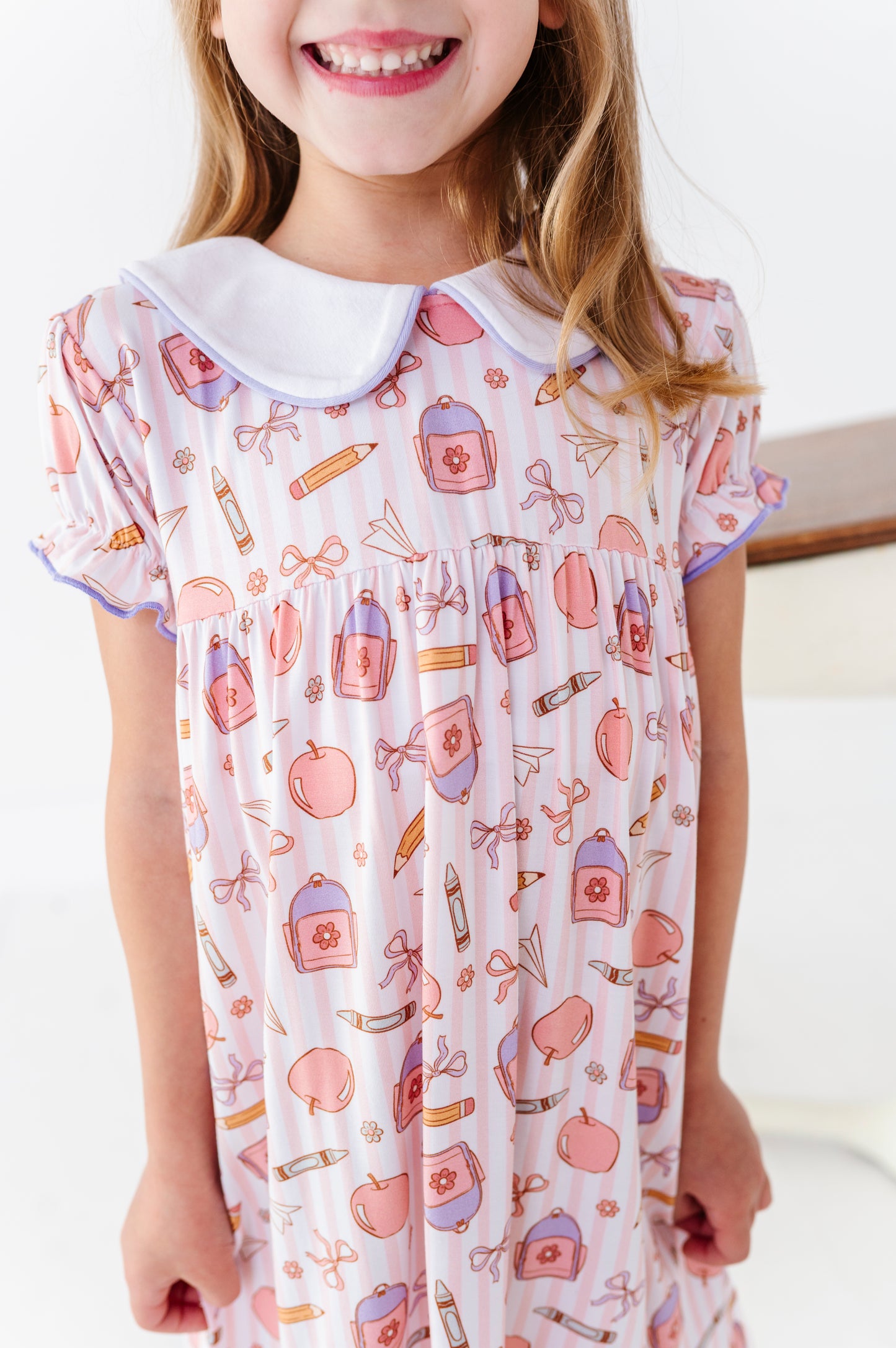 First Bell Blooms Collared Dress