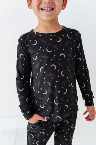 Night Sky Ribbed Long Sleeve Jogger Set(EST SHIP TIME 1-2 WEEKS)
