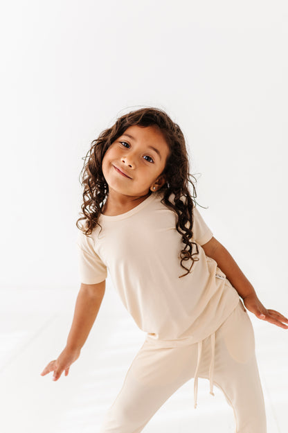 Oat Neutrals Kids Jogger Set