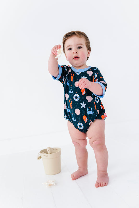 All American Anchors Short Sleeve Bubble