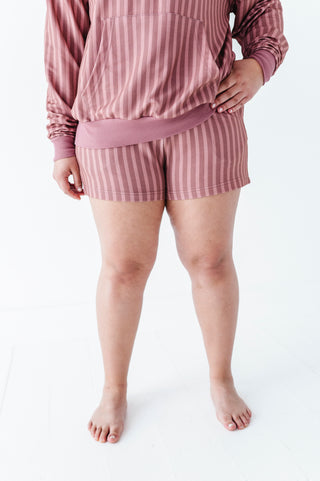 Mesa Stripe Adult Sweat Shorts