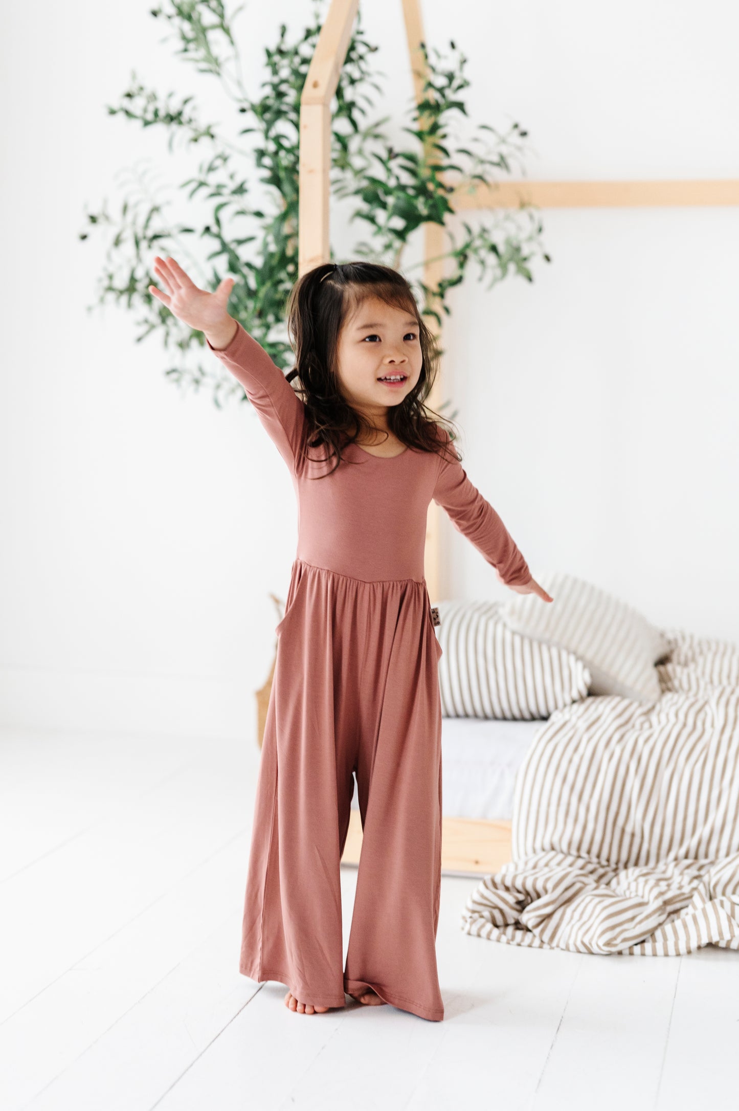 Earth Tones Wide Leg Romper