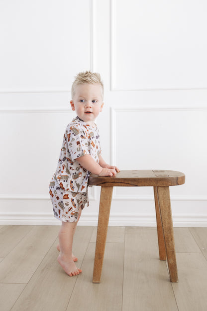 Boys Toys Drawstring Short Set