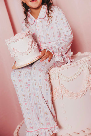 Birthday Girl Ruffle Button Up Set