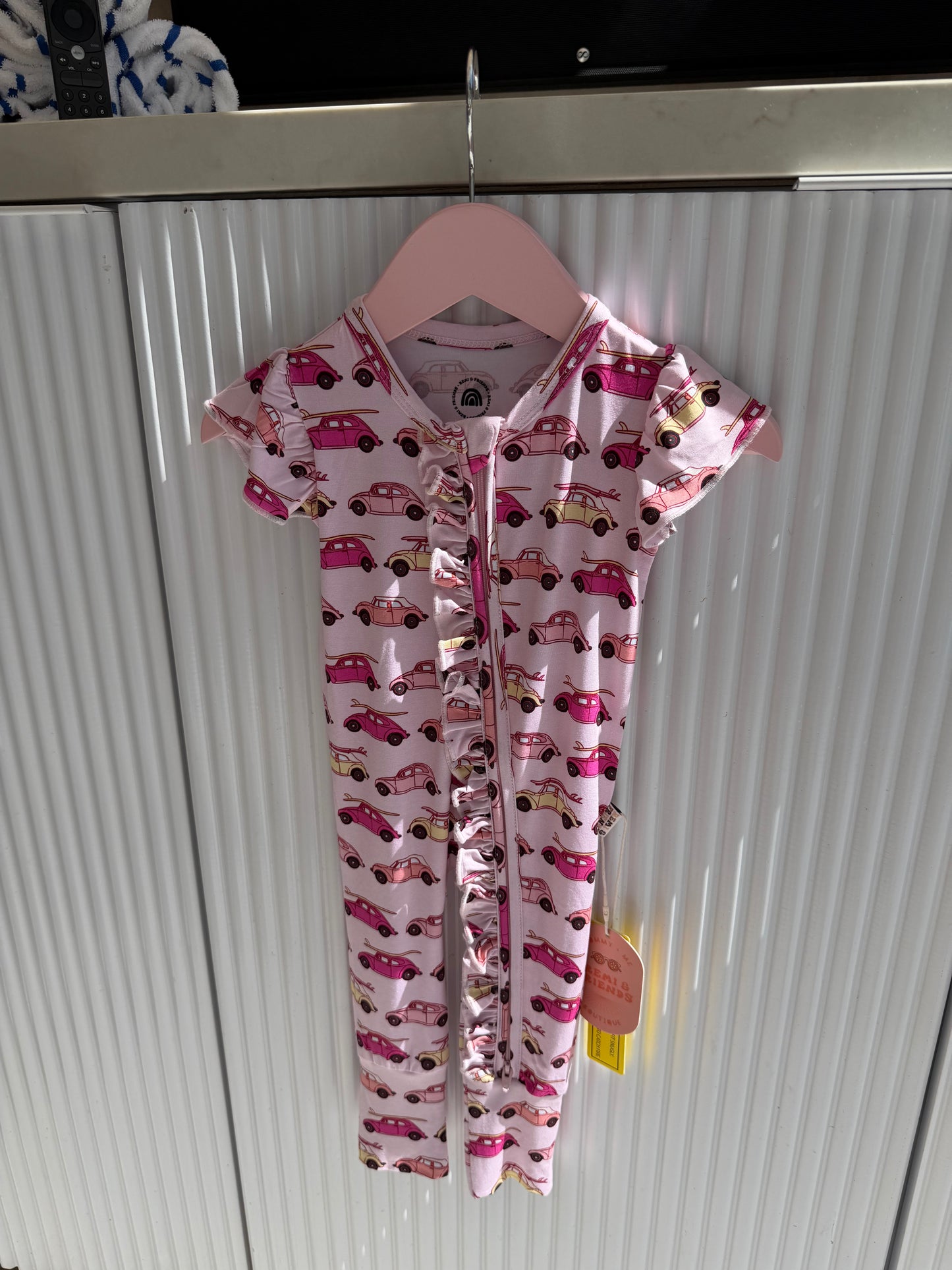 Beach Bugs Cap Sleeve Zippy