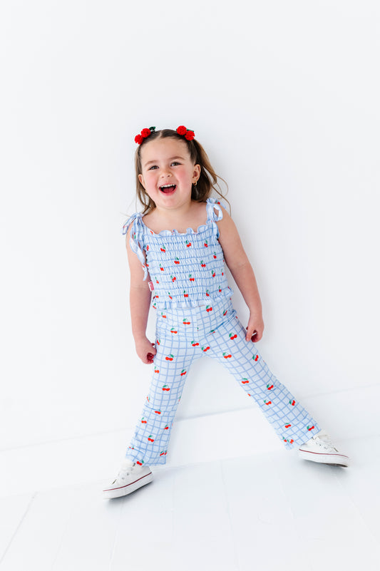 Cherry Pop Picnic Smocked Set