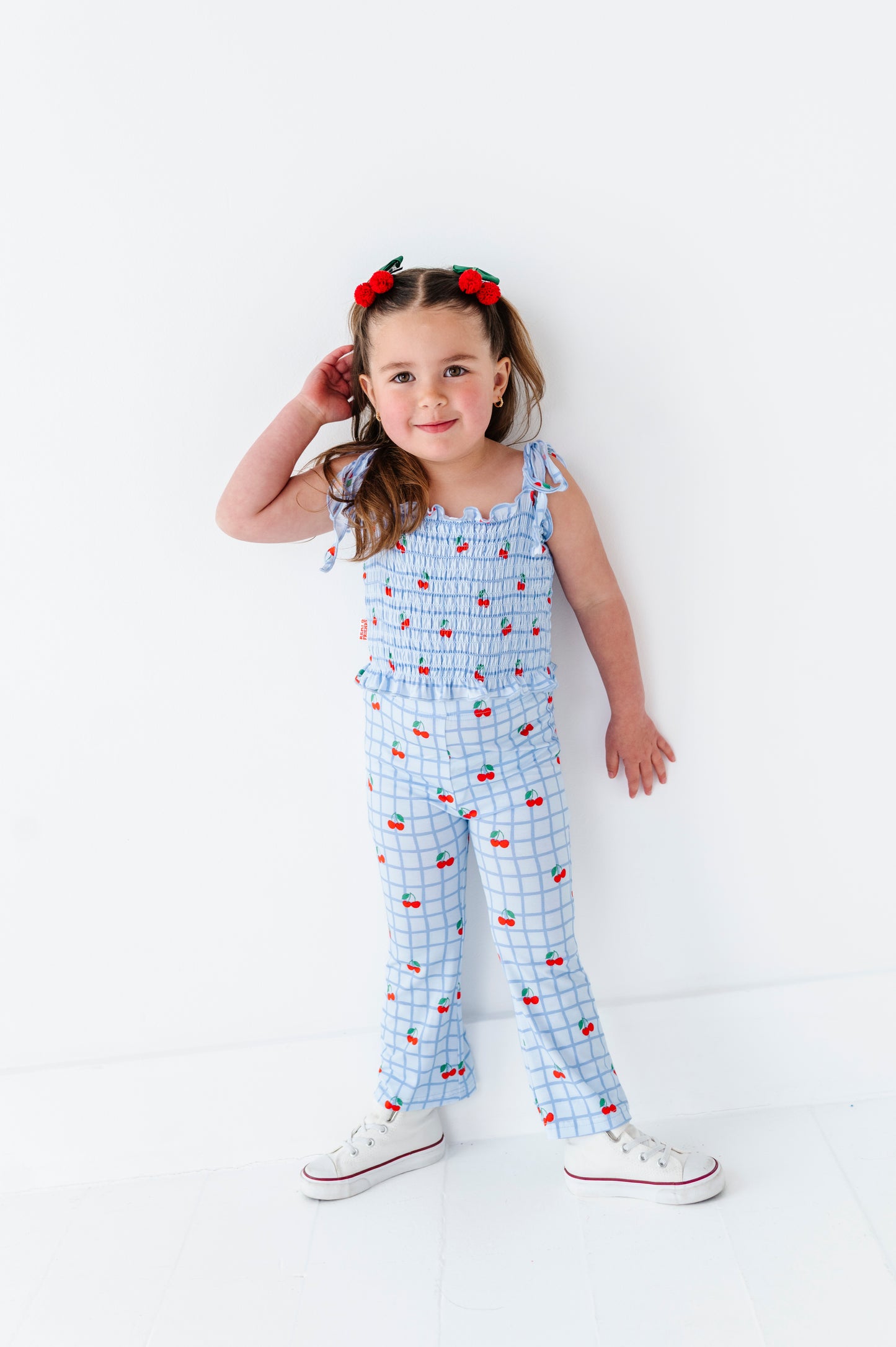 Cherry Pop Picnic Smocked Set