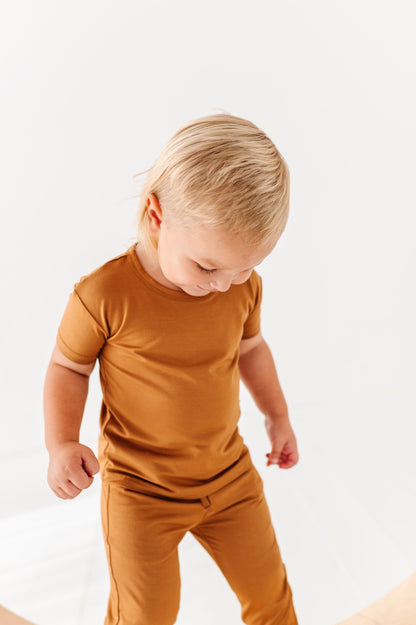 Cinnamon Neutrals Kids Jogger Set