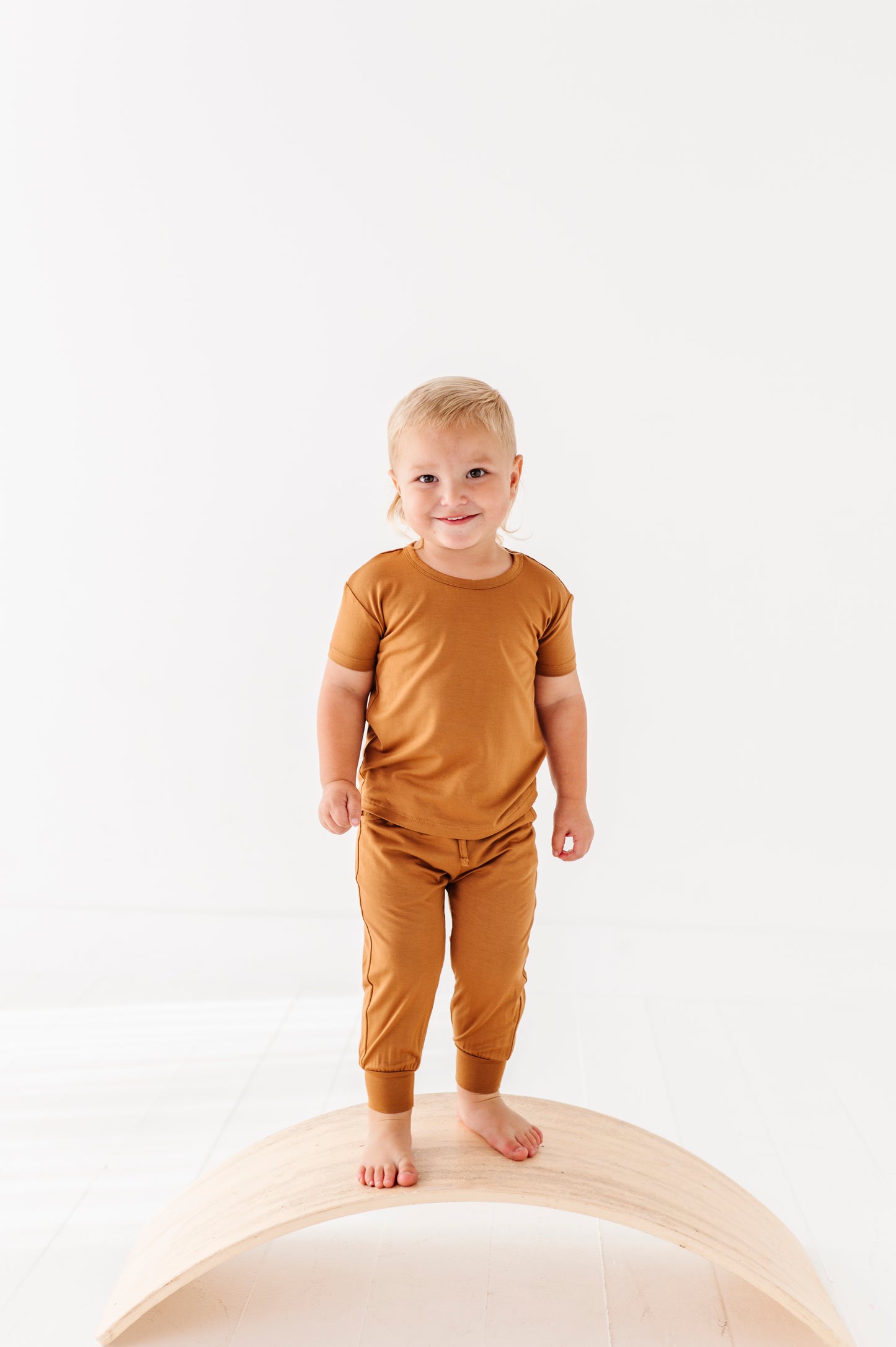 Cinnamon Neutrals Kids Jogger Set