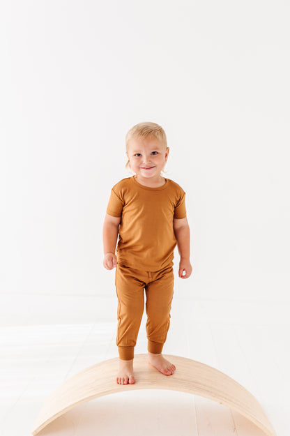 Cinnamon Neutrals Kids Jogger Set
