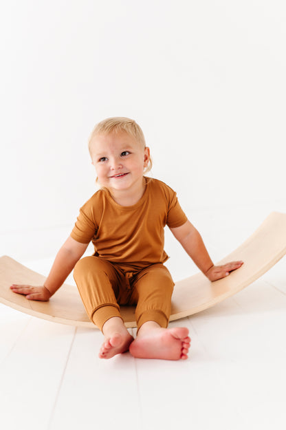 Cinnamon Neutrals Kids Jogger Set