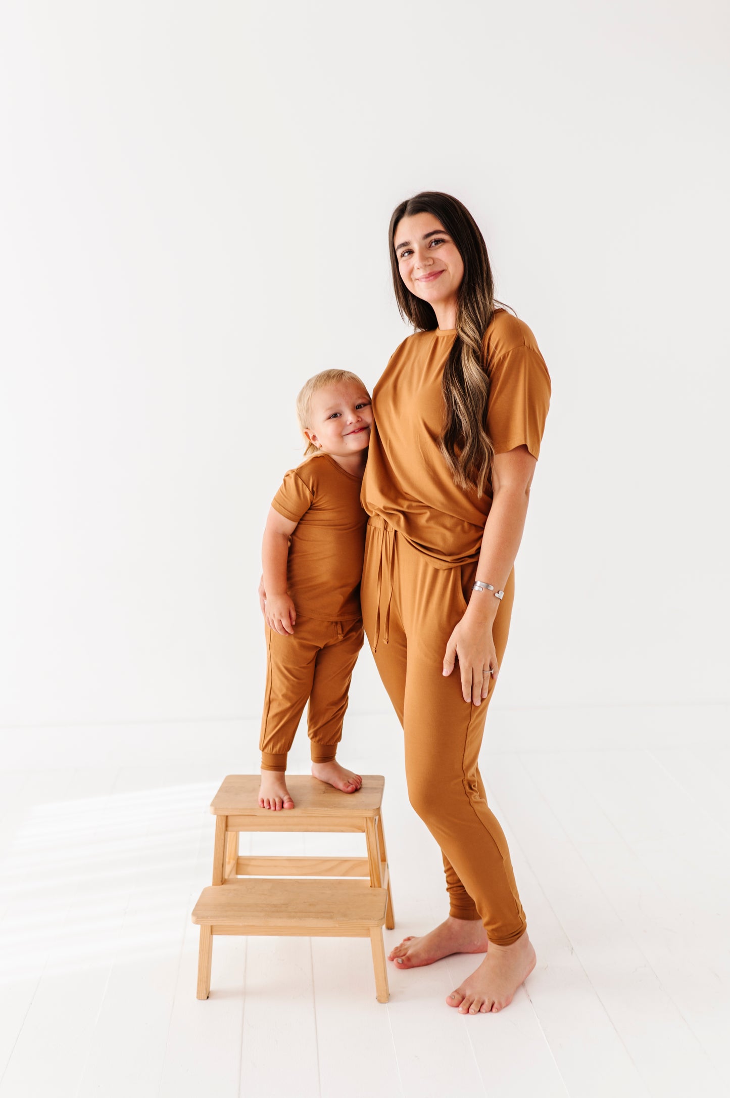 Cinnamon Neutrals Kids Jogger Set