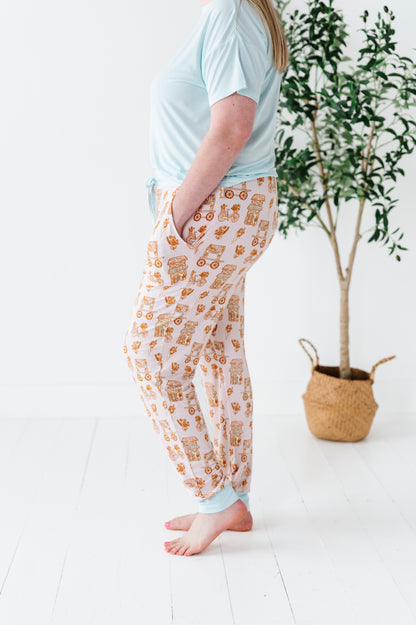 Flower Cart Adult Jogger Pant