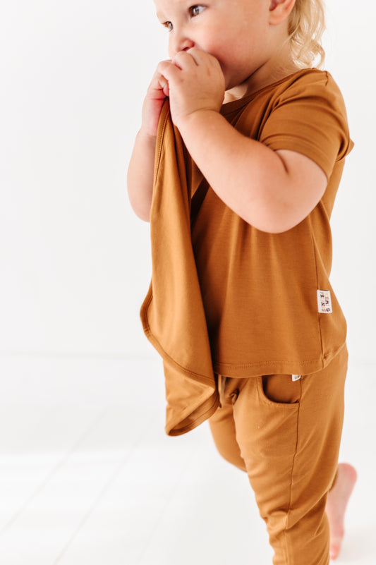 Cinnamon Neutrals Paci Lovey