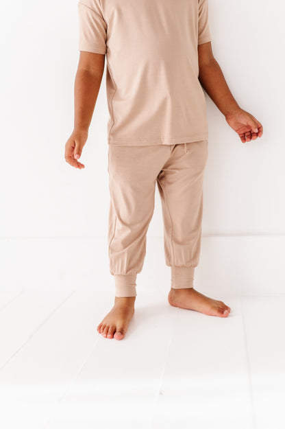 Sand Neutrals Kids Jogger Set