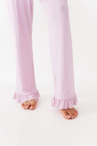 Rosewater Ruffle Adult Button Up Set