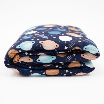 Cosmic Dreams Cloud Quilted Blanket