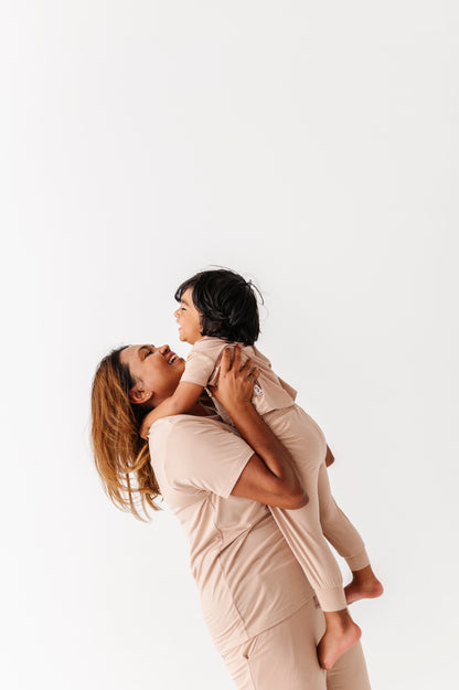 Sand Neutrals Kids Jogger Set